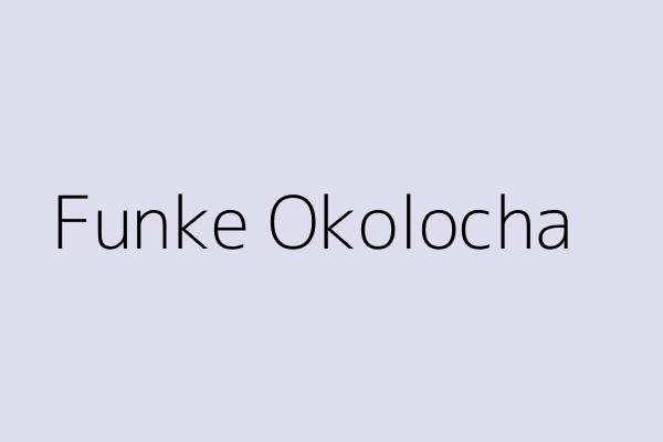 Funke Okolocha 